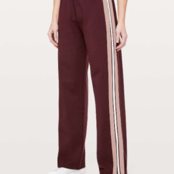 ***NWT Lululemon Cover Your Tracks Pant (Cassis)*** - Picture 2 of 9